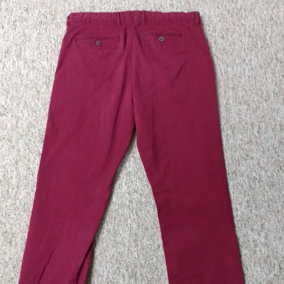 Joe Fresh Red Slim Straight Flex Pants! - Picture 2 of 6